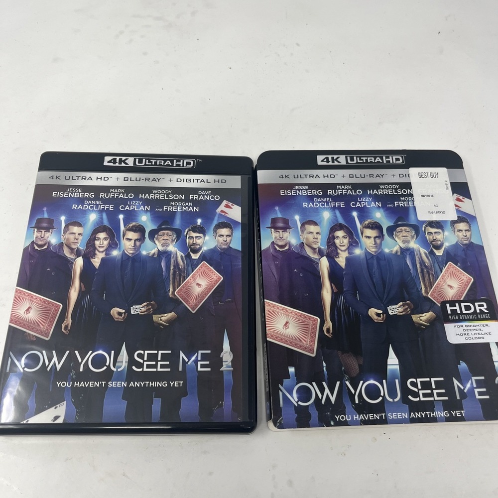 Now You See Me 2 4K Ultra HD (Blu-ray, No Digital) W/Slipcover, 2016